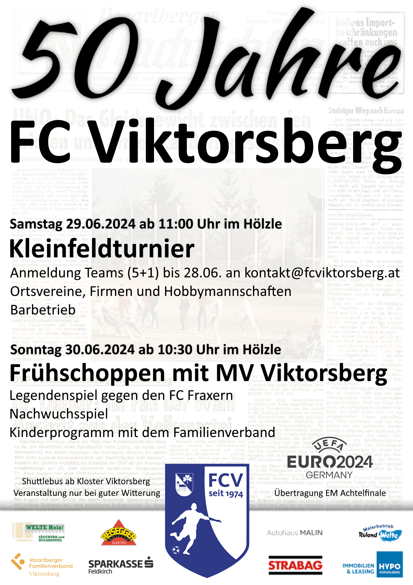 50 Jahre FC Viktorsberg am 29./30.06.24